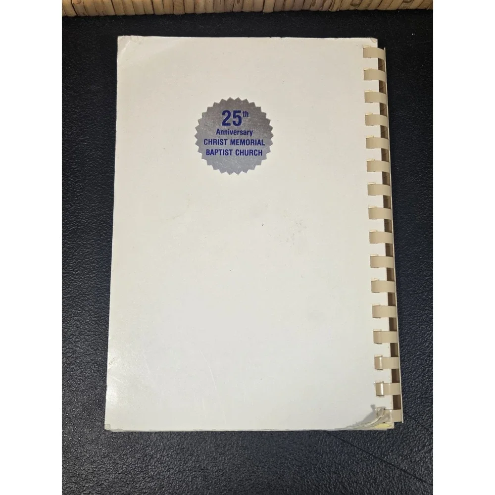 Christ Memorial Baptist Church Cookbook Lakeland, FL‎ 1992 Spiral Vintage